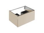 Keuco Waschtischunterschrank Edition 11 Art 32511320800 80x35x49cm, 1 Frontauszug, Lack seidenmatt, Glas satiniert, sand