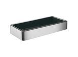 Emco Loft Schwammkorb 054500502 chrom/schwarz, Breite 220mm, mit Kunststoffeinsatz