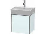 Duravit XSquare Waschtisch-Unterschrank XS4060L0909 43,4x39,7x34cm, Tür links, Lichtblau matt