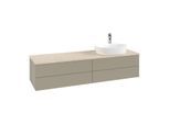 Villeroy & Boch Antao Waschtischunterschrank 1600x360x500mm L27053HK mit Beleuchtung FK/AP: HK/3