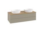 Villeroy & Boch Antao Waschtischunterschrank 1200x360x500mm K24111HK mit Struktur FK/AP: HK/1