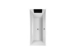 Villeroy & Boch Squaro BQ180SQR2V01 Badewanne 180 x 80 cm, weiss, inklusive Wannenfüße
