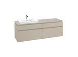 Villeroy & Boch Legato Waschtischunterschrank B68900VK 160x55x50cm, Soft Grey