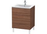 Duravit L-Cube Waschtisch-Unterschrank LC662502121 62 x 48,1 cm, nussbaum dunkel, 2 Auszüge, stehend