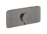 hansgrohe Axor One Fertigmontageset 45713340 Unterputz-Thermostatmodul, 3 Verbraucher, brushed black chrome