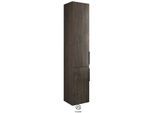 Burgbad Eqio Hochschrank HSFB035RF2012 35x176x32cm, Marone Dekor Trüffel, 2 Türen, rechts