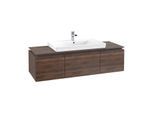 Villeroy & Boch Legato Waschtischunterschrank B69800VH 140x38x50cm, Arizona Oak