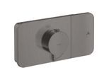 hansgrohe Axor One Fertigmontageset 45711340 Unterputz-Thermostatmodul, 1 Verbraucher, brushed black chrome
