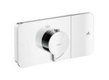 hansgrohe Axor One Fertigmontageset 45711800 Unterputz-Thermostatmodul, 1 Verbraucher, Edelstahl-Optik