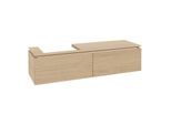 Villeroy & Boch Legato Waschtischunterschrank B68800VJ 160x38x50cm, Nordic Oak