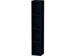 Duravit L-Cube Regalelement LC120501616 18x18cm, 4 Fächer, vertikal, Eiche schwarz