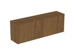 Ideal Standard Waschtisch-Unterschrank T4331Y5 ohne Ausschnitt, 2 Auszüge, 160 x 37 x 55 cm, Walnuss dunkel Furnier