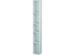 Duravit L-Cube Regalelement LC120608585 18x18x140cm, 5 Fächer, vertikal, weiß hochglanz