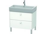 Duravit Brioso Waschtischunterbau BR443501818 784x459mm, Weiß Matt, 2 Auszüge