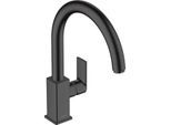 hansgrohe Vernis Shape M35 Küchenarmatur 260 71871670 1jet, schwarz matt