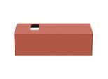 Ideal Standard Conca Waschtisch-Unterschrank T3932Y3 mit Ausschnitt, 1 Auszug, 120x50,5x37 cm, rechts/links, Sunset matt lackiert