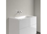 Villeroy und Boch Finion Schrankwaschtisch 416483R1 80x50cm, ohne Hahnloch, ohne Überlauf, weiß alpin C-plus