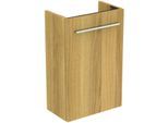 Ideal Standard i.life S Handwaschbeckenunterschrank T5302NX 1 Tür, 35,4 x 20,2 x 55,5 cm, Eiche natur