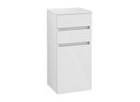 Villeroy & Boch Legato Seitenschrank B72801DH 40x87x35cm, Anschlag rechts, Glossy White