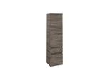 Villeroy und Boch Legato Hochschrank B72900RK 40x155x35cm, Anschlag links, Stone Oak