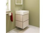 hansgrohe Xilesa E Waschtischunterschrank 54250780 480x470mm, 2 Schubkästen, sandbeige matt