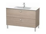 Duravit Brioso Waschtischunterbau BR4404021031 1220x479mm, Pine Silver/Chrom, 2 Auszüge