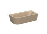Bette BetteStarlet V Silhouette Badewanne 6720-003CELVK bahama beige, 195x95x42cm, mit Schürze