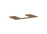 hansgrohe Xilesa E Konsole 54270550 Ausschnitt mittig, 980 x 550 mm, Eiche Kaschmir