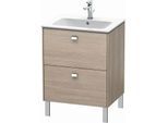 Duravit Brioso Waschtischunterbau BR440101031 620x479mm, Pine Silver/Chrom, 2 Auszüge