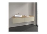 Villeroy und Boch Antao Waschtisch-Unterschrank K37011HJ 160x36x50cm, Waschbeckenplattenfarbe honey oak, silk grey matt lacquer