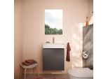 hansgrohe Xilesa E Waschtischunterschrank 54249760 480x470mm, 1 Schubkasten, schiefergrau matt