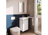 hansgrohe Xilesa E Waschtischunterschrank 54246700 430x330mm, für Handwaschbecken, Türanschlag rechts, mattweiß