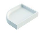 Schedel Bette Corner Duschwannenträger SD22739 80x120x6,5cm, VK, Höhe 17cm