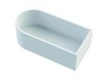 Schedel Wannenträger SW12486 175x80cm, teiloval, Höhe 57cm