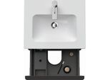 Duravit D-Neo Waschtisch-Unterschrank DE436000707 51 x 40,2 cm, Betongrau Matt, wandhängend, 1 Schubkasten, 1 Auszug