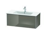 Duravit XSquare Waschtisch-Unterschrank XS407308989 101x40x47,8cm, 1 Auszug, Flannel Grey hochglanz