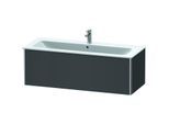 Duravit XSquare Waschtisch-Unterschrank XS407404949 121x40x47,8cm, 1 Auszug, Graphit matt