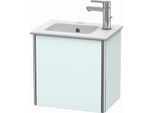 Duravit XSquare Waschtisch-Unterschrank XS4170L0909 58,4x49,1x39cm, Tür links, Lichtblau matt