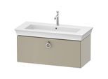 Duravit White Tulip Waschtisch-Unterschrank WT425206060 98,4 x 45,8 cm, Taupe Seidenmatt, wandhängend, 1 Auszug mit Griff