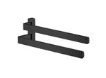 hansgrohe Axor Handtuchhalter 42821670 409mm, 2-armig, schwenkbar, mattschwarz