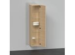 Duravit D-Neo Hochschrank DE1328R3030 40 x 36 cm, Eiche Natur, 1 Türe, rechts, 5 Glasfachböden