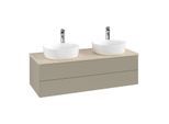 Villeroy & Boch Antao Waschtischunterschrank 1200x360x500mm L24053HK mit Beleuchtung FK/AP: HK/3