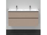Duravit D-Neo Waschtisch-Unterschrank DE436507575 128 x 46,2 cm, Leinen, wandhängend, 1 Schubkasten, 1 Auszug
