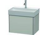 Duravit XSquare Waschtisch-Unterschrank XS406700707 58,4x39,7x39cm, 1 Auszug, Betongrau matt
