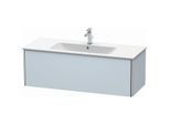 Duravit XSquare Waschtisch-Unterschrank XS407409797 121x40x47,8cm, 1 Auszug, Lichtblau seidenmatt