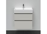 Duravit D-Neo Waschtisch-Unterschrank DE437200707 68,4 x 44,2 cm, Betongrau Matt, wandhängend, 1 Schubkasten, 1 Auszug