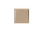Bette BetteUltra Duschwanne 5984-425AE 150x150x3,5cm, Antirutsch/Pro, greige