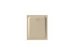 Bette BetteUltra Duschwanne 8660-424T 120x100x3,5cm, Wannenträger, sand