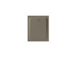 Bette BetteUltra Duschwanne 8660-404T 120x100x3,5cm, Wannenträger, graphite