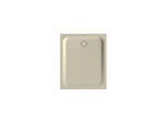 Bette BetteUltra Duschwanne 8660-422T 120x100x3,5cm, Wannenträger, beige